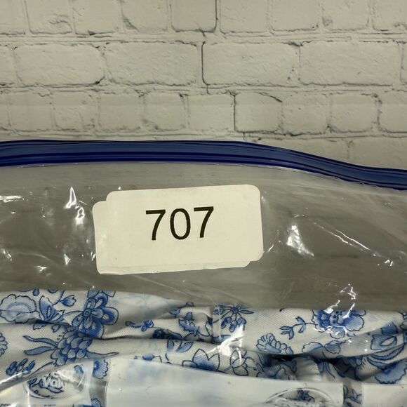 Floral Baby Doll Blouse Women Plus 4X Flowy Balloon Sleeve Cottage Prairie Top - Picture 10 of 10